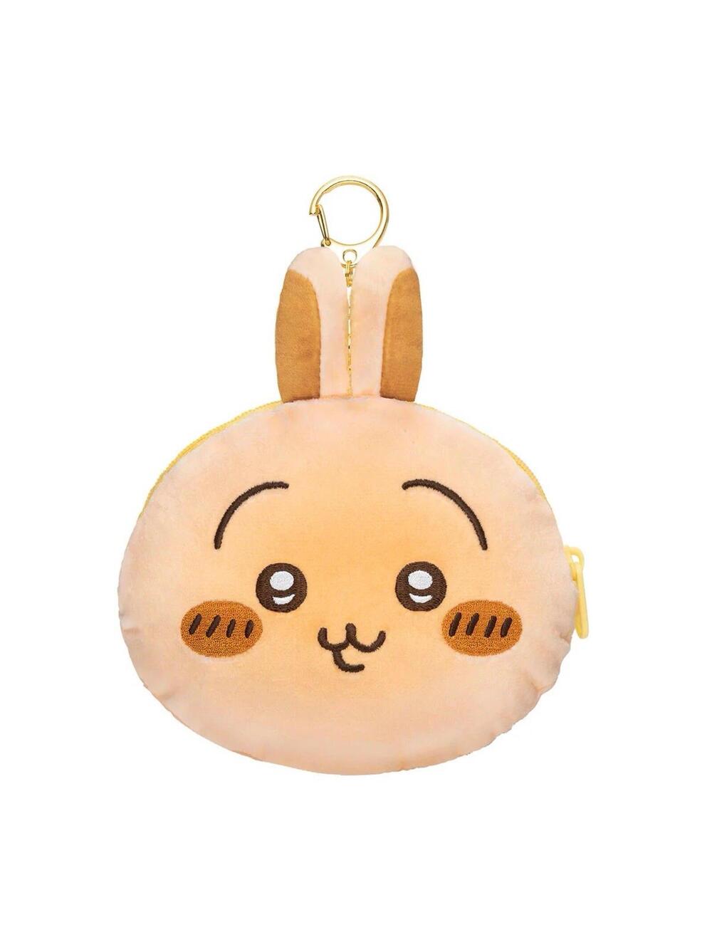 RARE NWT Nagano Chiikawa Bakery Usagi rabbit Bread Keychain Plush Pouch 12cm